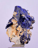 2.7cms GEM AZURITE CRYSTALS Morocco Royal Blue Color Shsrp Shiny Mineral Specimen U517