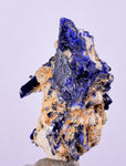 2.7cms GEM AZURITE CRYSTALS Morocco Royal Blue Color Shsrp Shiny Mineral Specimen U517