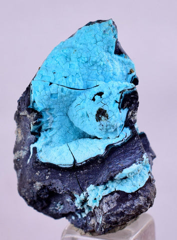 2.9cms CHRYSOCOLLA GRAPE BOTRYOIDAL Premium Peru Spheres Crystals Blue Color Cluster Stalactite CE946