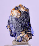 2cms GEM AZURITE CRYSTALS Morocco Royal Blue Color Shsrp Shiny Mineral Specimen U522