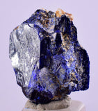 2cms GEM AZURITE CRYSTALS Morocco Royal Blue Color Shsrp Shiny Mineral Specimen U522