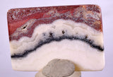 5.2cms GEM MACHU PICCHU Aragonite Cabochon Peru Calcite Copper Dendrites B05