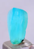 6carats BLUE OPAL CABOCHON Pendant Wire Wrap Caribean Turquoise Color Peru B07