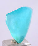 6carats BLUE OPAL CABOCHON Pendant Wire Wrap Caribean Turquoise Color Peru B07