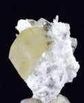 2cms APATITE CALCITE QUARTZ Pyrite Dickite Scheelite ? Peru Huanzala A532