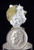 2cms APATITE CALCITE QUARTZ Pyrite Dickite Scheelite ? Peru Huanzala A532
