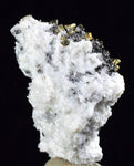 3.6cms APATITE CALCITE QUARTZ Pyrite Dickite Scheelite ? Peru Huanzala A534