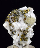 3.6cms APATITE CALCITE QUARTZ Pyrite Dickite Scheelite ? Peru Huanzala A534