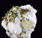 3.6cms APATITE CALCITE QUARTZ Pyrite Dickite Scheelite ? Peru Huanzala A534