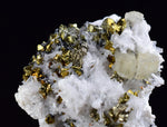 3.6cms APATITE CALCITE QUARTZ Pyrite Dickite Scheelite ? Peru Huanzala A534