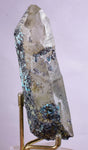 11.5cms  QUARTZ CHRYSOCOLLA TENTADORA Mine Peru Grape Botryoidal Stalactite Crystals Rare Ajoite (?)Mineral Specimen Collectors ce950