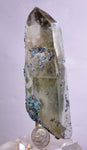 11.5cms  QUARTZ CHRYSOCOLLA TENTADORA Mine Peru Grape Botryoidal Stalactite Crystals Rare Ajoite (?)Mineral Specimen Collectors ce950