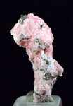 2.2cms RHODOCHROSITE FLUORITE PYRITE Crystal Rhombohedral Wuzhou Guangxi China Mineral Specimen R528