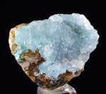 3.3ms DRUZY CHRYSOCOLLA QUARTZ Lily Mine Peru Calcite Malachite Stalactite Suiseki Mineral Specimen D238