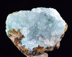 3.3ms DRUZY CHRYSOCOLLA QUARTZ Lily Mine Peru Calcite Malachite Stalactite Suiseki Mineral Specimen D238