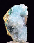 4cms DRUZY CHRYSOCOLLA QUARTZ Lily Mine Peru Calcite Malachite Stalactite Suiseki Mineral Specimen D243