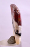4.2cms GEM MACHU PICCHU Aragonite Cabochon Peru Calcite Copper Dendrites B03