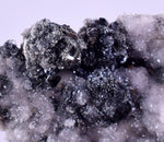5cms GALENA QUARTZ PERU Crystals Cluster Collectors Mineral Specimen G240