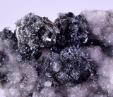 5cms GALENA QUARTZ PERU Crystals Cluster Collectors Mineral Specimen G240