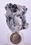 5cms GALENA QUARTZ PERU Crystals Cluster Collectors Mineral Specimen G240