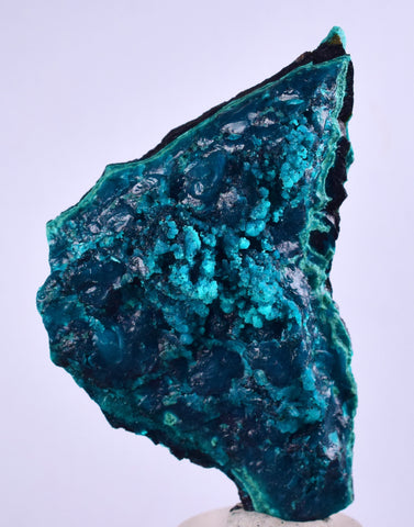 6.6cms BLUE MALACHITE BOTRYOIDAL Peru Crystals Grape Spheres Rosette Translucent New Find Stalactite Minerals Specimensn U535
