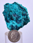 4.5cms BLUE MALACHITE BOTRYOIDAL Peru Crystals Grape Spheres Rosette Translucent New Find Stalactite Minerals Specimensn U537