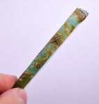 21grs BLUE OPAL SLAB Peru Scenic Quality Translucent Jewelry Collector O707