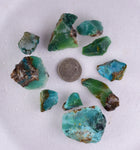 55Grams Lot GEM SILICA CHRYSOCOLLA Multicolor Chalcedony Emerald Jade Color Lily Mine S88