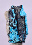 3.5cms CHRYSOCOLLA GRAPE BOTRYOIDAL Premium Peru Spheres Crystals Blue Color Cluster Stalactite CE942