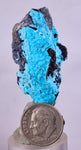 4.1cms CHRYSOCOLLA GRAPE BOTRYOIDAL Premium Peru Spheres Crystals Blue Color Cluster Stalactite CE945