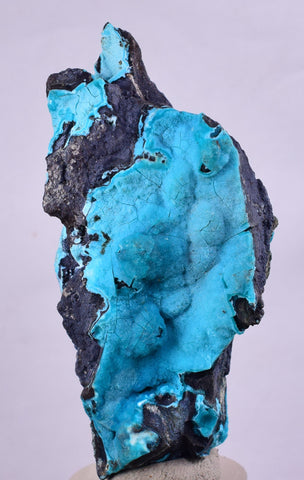 6cms CHRYSOCOLLA GRAPE BOTRYOIDAL Premium Peru Spheres Crystals Blue Color Cluster Stalactite CE947