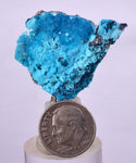 3.2cms CHRYSOCOLLA GRAPE BOTRYOIDAL Premium Peru Spheres Crystals Blue Color Cluster Stalactite CE948