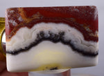 5.2cms GEM MACHU PICCHU Aragonite Cabochon Peru Calcite Copper Dendrites B05