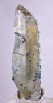 11.5cms  QUARTZ CHRYSOCOLLA TENTADORA Mine Peru Grape Botryoidal Stalactite Crystals Rare Ajoite (?)Mineral Specimen Collectors ce950