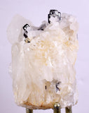 7.1cms HUBNERITE QUARTZ CRYSTALS Mineral Specimen Collector Peru M216