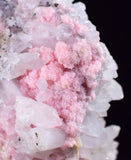 9.2cms RHODOCHROSITE ROSETTE PYRITE  Quartz Peru Pink Red Crystals Natural Mineral Specimen R546