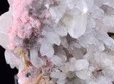 9.2cms RHODOCHROSITE ROSETTE PYRITE  Quartz Peru Pink Red Crystals Natural Mineral Specimen R546