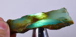 24.3grs BLUE OPAL SLAB Peru Scenic Quality Translucent Jewelry Collector O706