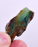6grs BLUE OPAL SLAB Peru Scenic Quality Translucent Jewelry Collector O711