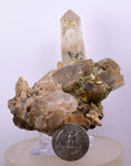 8cms CALCITE QUARTZ  CRYSTAL Mineral Specimen Collector Peru G243