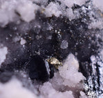 6.3cm PEARCEITE POLYBASITE Pyrite Uchuchaccua Mine Crystal Peru Mineral Specimen H289