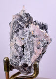 6.3cm PEARCEITE POLYBASITE Pyrite Uchuchaccua Mine Crystal Peru Mineral Specimen H289