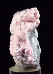 4.8cms RHODOCHROSITE ROSETTE QUARTZ  Pyrite Peru Pink Crystals Collector Mineral Specimen Huanzala Mine R549