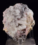 9.2cms RHODOCHROSITE ROSETTE PYRITE  Quartz Peru Pink Red Crystals Natural Mineral Specimen R546