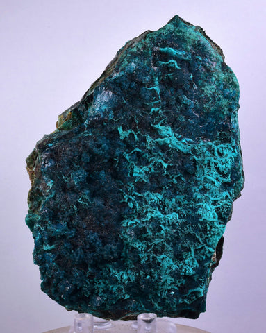 10cms BLUE MALACHITE BOTRYOIDAL Peru Crystals Grape Spheres Rosette Translucent New Find Stalactite Minerals Specimensn U539