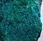 10cms BLUE MALACHITE BOTRYOIDAL Peru Crystals Grape Spheres Rosette Translucent New Find Stalactite Minerals Specimensn U539