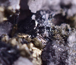 6.3cm PEARCEITE POLYBASITE Pyrite Uchuchaccua Mine Crystal Peru Mineral Specimen H289