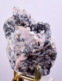 6.3cm PEARCEITE POLYBASITE Pyrite Uchuchaccua Mine Crystal Peru Mineral Specimen H289