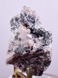 6.3cm PEARCEITE POLYBASITE Pyrite Uchuchaccua Mine Crystal Peru Mineral Specimen H289
