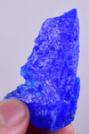 4.9cm  CHALCANTHITE CRYSTAL Lab Grow Mineral Specimen Peru F395